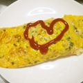 はいりほう's cooksnap of when they made 豚ネギたまごのボリュームオムレツ♡.