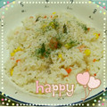 チェリーガーデン's cooksnap of when they made ✿炊飯器 de エビピラフ✿.