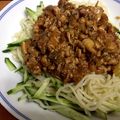 カフェ店員M子's cooksnap of when they made ジャージャー麺の肉味噌.