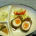 renaママ１１３０'s cooksnap of when they made 豚ひき肉で☆とろ〜り卵が入ったハンバーグ.