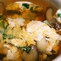 ♥ミルクティ♥'s cooksnap of when they made めんつゆで簡単☆ふんわりニラ玉汁.