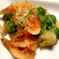 ：ｍｏｍｏ：'s cooksnap of when they made 釜揚げ桜海老とうすいえんどうのかき揚げ.
