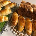 アンレンまま's cooksnap of when they made 粒ジャムとクリームチーズのロールパン.