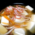 琉綺2kids♥'s cooksnap of when they made 簡単 かにかまスープ♡.
