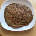 クックQUKT3O☆'s cooksnap of when they made リメイクカレー☆もやしチーズチヂミ.