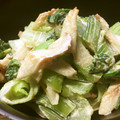 のんのんSTELLA's cooksnap of when they made ➏青梗菜とちくわの和え物✿➏.