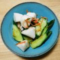 クックLL2V92☆'s cooksnap of when they made きゅうりとかぶの浅漬け.