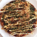 桜CHACHACHA's cooksnap of when they made 残ったそうめんリメイク☆簡単お好み焼き風.