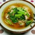 愛音‐aine‐'s cooksnap of when they made 簡単！豚バラおろしうどん.