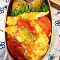 かなぼっち's cooksnap of when they made トマトと卵の甘酢炒め.