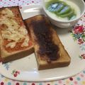 こめださん。's cooksnap of when they made 簡単★小倉バタートースト.