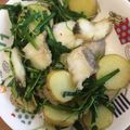 rukatyan22's cooksnap of when they made フライパン一つ♪タラじゃがニラ炒め.