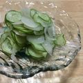 結真は道産子♪'s cooksnap of when they made カレーのための☆胡瓜とらっきょうの和え物.