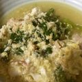 hilo1's cooksnap of when they made ●ほうれん草と卵のジンジャースープ●.