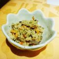 ぽんこ♡'s cooksnap of when they made 鶏ひき肉入りおからあえ♪.