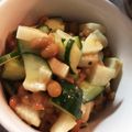 めいつき's cooksnap of when they made さくさく長芋の梅＊納豆サラダ.