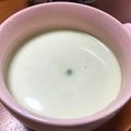 erikaoi's cooksnap of when they made グリーンピースの冷製ポタージュ.