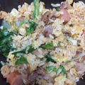 ＊鈴音's cooksnap of when they made 【ヘルシー・簡単】絶品レタスチャーハン.