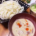 にーまま's cooksnap of when they made つけ麺風！ ゴマつけダレうどん.