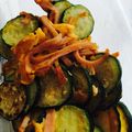 しゃりぼん's cooksnap of when they made ズッキーニの卵とじ☆ぽん酢かけ♪.