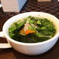 ☆まみぃ77☆'s cooksnap of when they made レタスの外葉も美味しく♪トマトすーぷ.