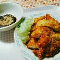 桜夢☆'s cooksnap of when they made 初めてでも簡単♪チキンカツ.