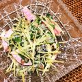 ぽんた番長's cooksnap of when they made かまぼことカイワレのわさび醤油マヨ.