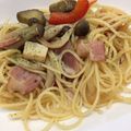 らんらんR's cooksnap of when they made ベーコン＆しめじ＆なすのバター醤油パスタ.