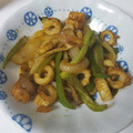 Mαru☆'s cooksnap of when they made ピーマン新玉ねぎちくわのカレー炒め.