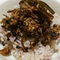 megchano's cooksnap of when they made 昆布とおかかの生ふりかけ風佃煮.