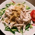 あきにゃんだ's cooksnap of when they made 手作りバンバンジー風タレで蒸し鶏.