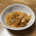 ミチてぃ's cooksnap of when they made 鶏そぼろキムチのピリ辛厚揚げ煮込み.