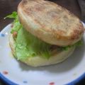亜久里's cooksnap of when they made オ-ロラマフィンサンド.