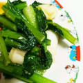 キャラメグ♪'s cooksnap of when they made 簡単！イカと小松菜のさっと炒め.