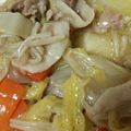 ミニーちゃん♪♪♪♪'s cooksnap of when they made 豚肉と白菜のあんかけ.