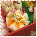 nakamucchi's cooksnap of when they made お弁当をかわいく♡ゆで卵マヨ＆パセリ♡.