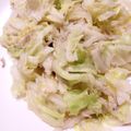 あにのよめ's cooksnap of when they made キャベツとしらすのにんにくバター炒め.