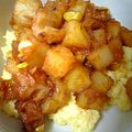 すわりん♪'s cooksnap of when they made ◎ちくわとじゃがいものケチャップ炒め◎.