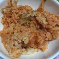 あや。。！'s cooksnap of when they made フライパン1っ簡単キムチ炒飯！ママの昼食.