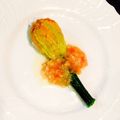 Marilyn☆M's cooksnap of when they made レンジで作る花ズッキーニのファルシ.