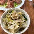ミアンミアン's cooksnap of when they made あっという間に無くなる！白菜の塩昆布和え.