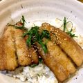 えいてぃえいと's cooksnap of when they made 大葉香るさんまの蒲焼丼.