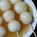 minminto's cooksnap of when they made みたらし団子.