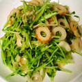 ももちゃんパンダ's cooksnap of when they made 豆苗とちくわのオイマヨピリ辛炒め.