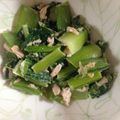 クックZ8J4H4☆'s cooksnap of when they made ほうれん草とツナの海苔和え.