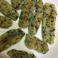 ayamy∞'s cooksnap of when they made 鮭と小松菜のポテトおやき★離乳食後期★.