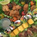 こうたん4's cooksnap of when they made お弁当に☆野菜を食べよう！生春巻きサラダ.