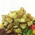 tomoligaya's cooksnap of when they made カフェカイラ風＊揚げないハーブポテト.