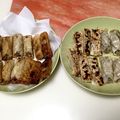 akipopc's cooksnap of when they made カブや大根の葉活用☆簡単☆パリっと棒餃子.