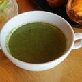 msgnb120's cooksnap of when they made ほうれん草のごまあえリメイク☆ポタージュ.